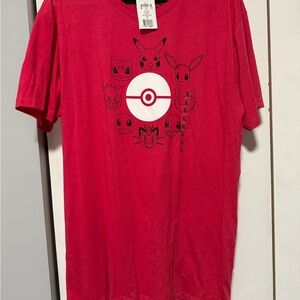 Pokemon Red Graphic Tee XL